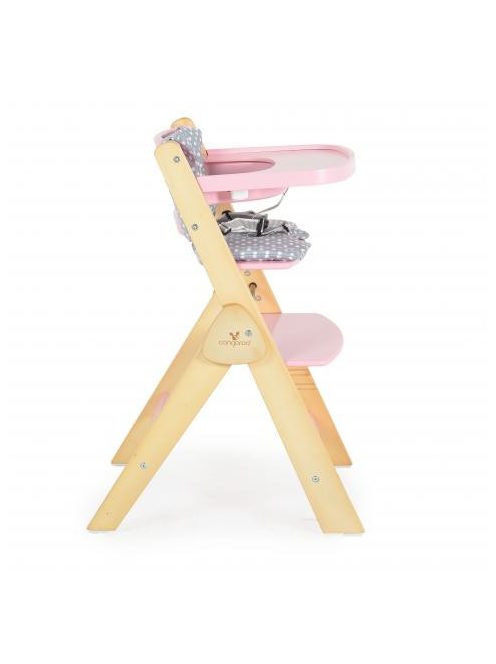 CARAMEL fa etetőszék PINK