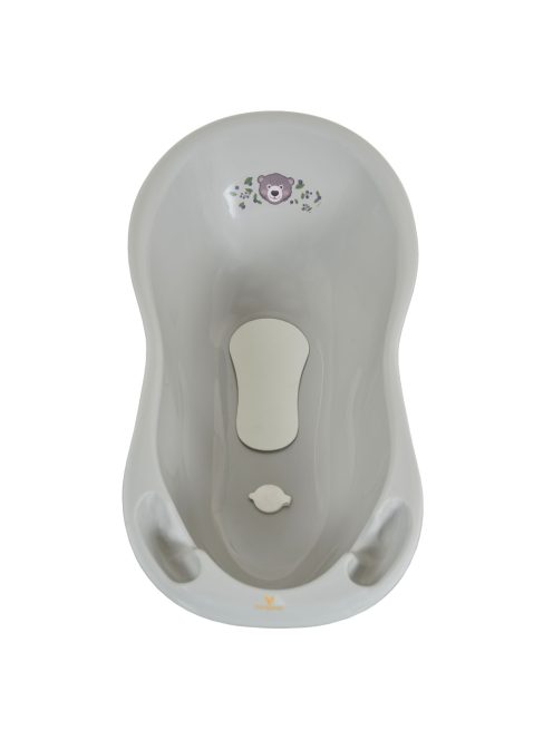 FOREST BEAR babakád, piskóta alak 100 cm PASZTEL SZÜRKE