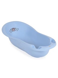 FOREST BEAR babakád, piskóta alak 100 cm PASZTEL KÉK