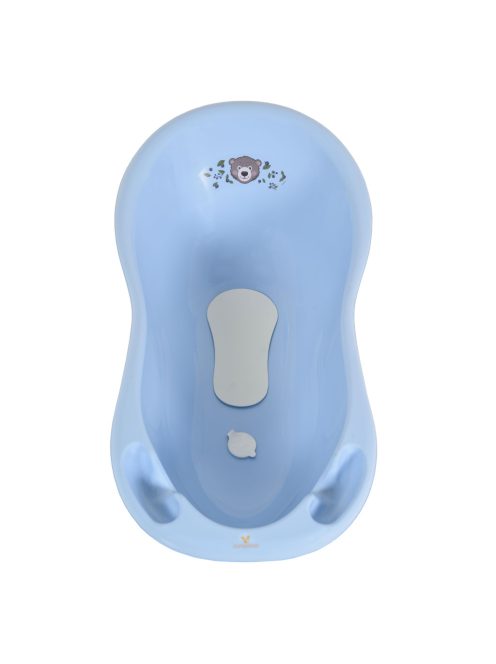 FOREST BEAR babakád, piskóta alak 100 cm PASZTEL KÉK