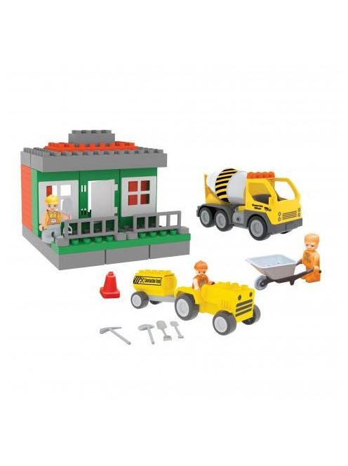 Pilsan  építőkészlet teherautós 49 dbos