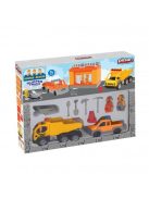 Pilsan  építőkészlet dömper autós 52dbos