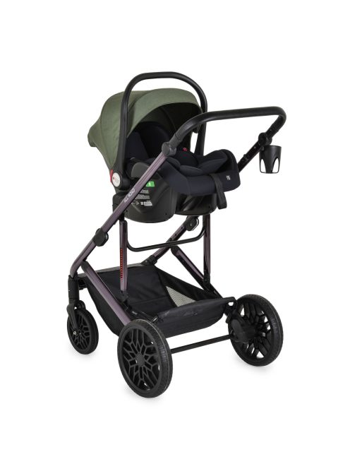 ALL ROAD babakocsi szett 2in, átalakítható, autós hordozóval S.ZÖLD