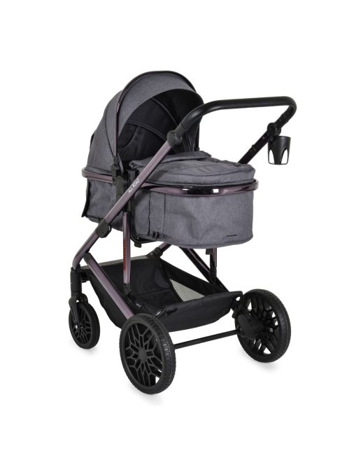 ALL ROAD babakocsi 2in1 autós hordozóval SZÜRKE