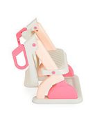 MURRAY lépcsős WC szűkítő 2 lépcsővel, fogantyúval PINK