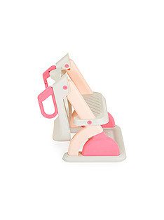   MURRAY lépcsős WC szűkítő 2 lépcsővel, fogantyúval PINK