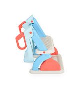 MURRAY lépcsős WC szűkítő 2 lépcsővel, fogantyúval KÉK