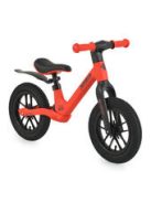 NIMBUS futóbicikli 12es fújható, világító kerekekkel PIROS