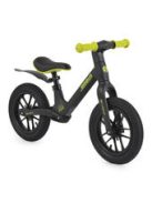 NIMBUS futóbicikli 12es fújható, világító kerekekkel FEKETE