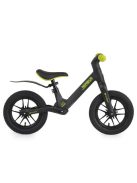 NIMBUS futóbicikli 12es fújható, világító kerekekkel FEKETE