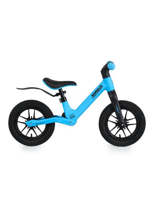 NIMBUS futóbicikli 12es fújható, világító kerekekkel KÉK