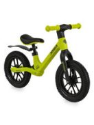 NIMBUS futóbicikli 12es fújható, világító kerekekkel ZÖLD