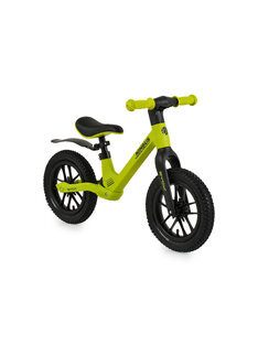   NIMBUS futóbicikli 12es fújható, világító kerekekkel ZÖLD