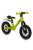 NIMBUS futóbicikli 12es fújható, világító kerekekkel ZÖLD