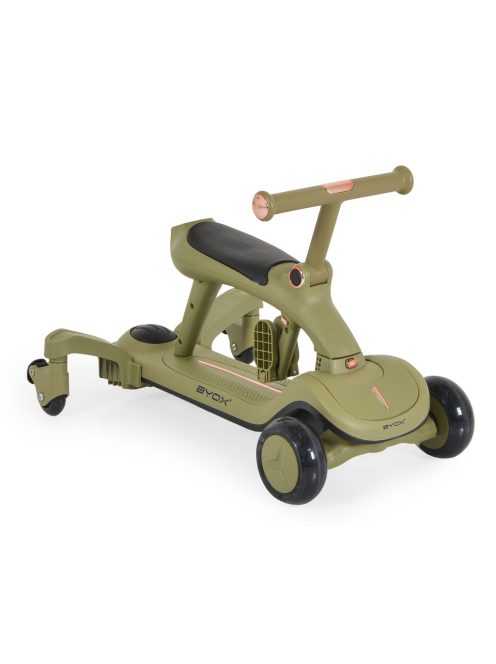 CORNET 6IN1 multifunkciós tricikli átalakítható rollerré ZÖLD