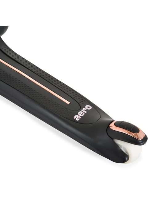 AERO roller, összecsukható, 50kg-ig, 3 kerekű, arany váz FEKETE