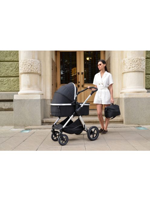 ALINA 2IN1 babakocsi+hordozó SZETT FEKETE
