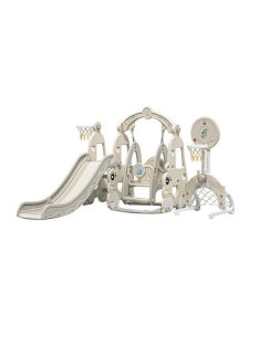 MONI óriás játékszett hinta, csúszda 6IN1 LUNAR SZÜRKE