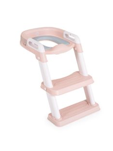 LIFTY lépcsős WC szűkítő kapaszkodóval RÓZSASZÍN