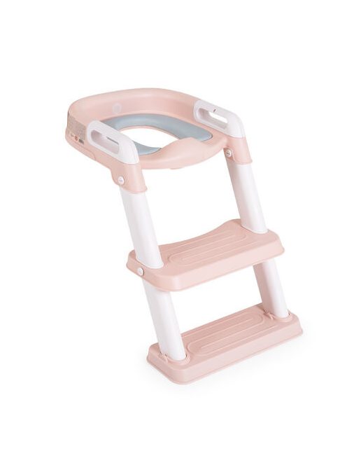 LIFTY lépcsős WC szűkítő kapaszkodóval RÓZSASZÍN