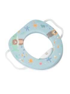 WIGGLE wc szűkítő kapaszkodóval mintás KÉK