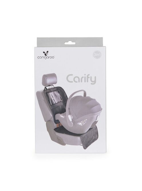 CARIFY ülésvédő 3in1 FEKETE