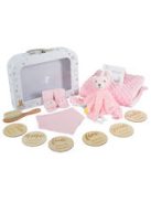 BEARLI ajándékszett takaró, játék, zokni 6in1 PINK