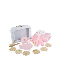 BEARLI ajándékszett takaró, játék, zokni 6in1 PINK