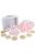 BEARLI ajándékszett takaró, játék, zokni 6in1 PINK