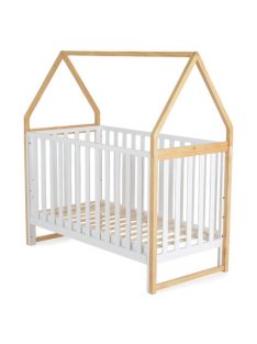   ASTRA fa babaágy házikó alakú, 3 magasságban állítható 60x120cm