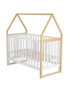 ASTRA fa babaágy házikó alakú, 3 magasságban állítható 60x120cm