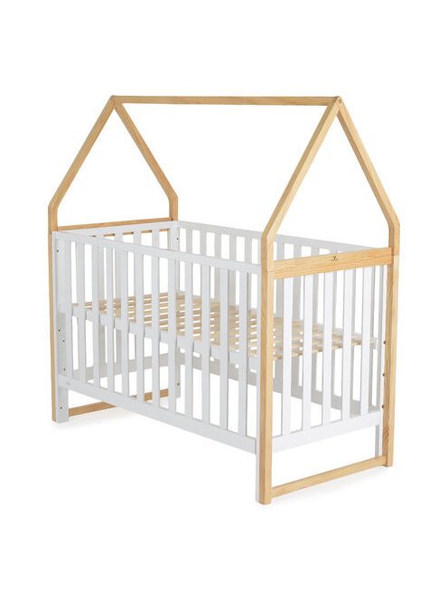 ASTRA fa babaágy házikó alakú, 3 magasságban állítható 60x120cm