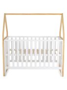 ASTRA fa babaágy házikó alakú, 3 magasságban állítható 60x120cm