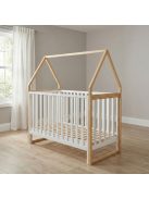 ASTRA fa babaágy házikó alakú, 3 magasságban állítható 60x120cm