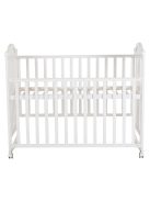 JUNO fa babaágy zsiráf mintával 60*120cm FEHÉR