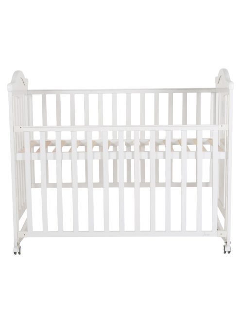 JUNO fa babaágy zsiráf mintával 60*120cm FEHÉR