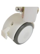 JUNO fa babaágy zsiráf mintával 60*120cm FEHÉR