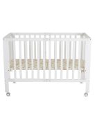 NOVA fa babaágy összecsukható FEHÉR