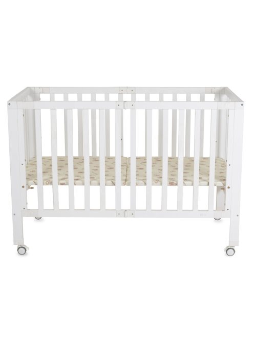 NOVA fa babaágy összecsukható FEHÉR