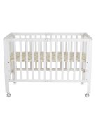 NOVA fa babaágy összecsukható FEHÉR