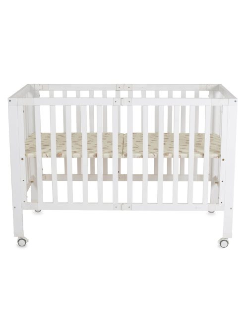 NOVA fa babaágy összecsukható FEHÉR