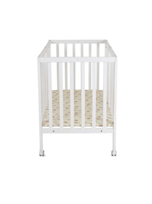 NOVA fa babaágy összecsukható FEHÉR