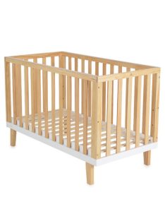   WHISPER fa babaágy 3 magasságban állítható 60x120cm NATUR