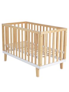   WHISPER fa babaágy 3 magasságban állítható 60x120cm NATUR