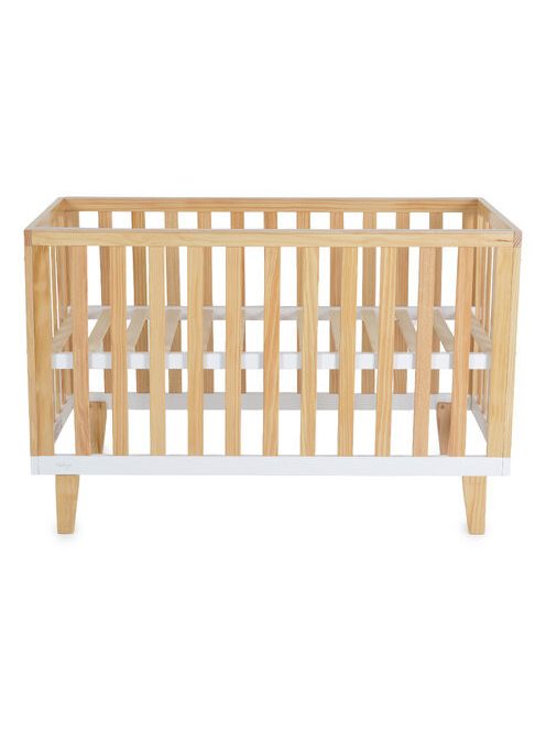 WHISPER fa babaágy 3 magasságban állítható 60x120cm NATUR