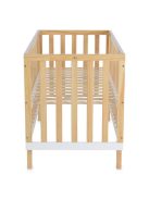 WHISPER fa babaágy 3 magasságban állítható 60x120cm NATUR