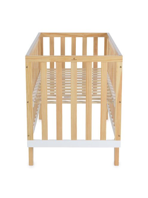 WHISPER fa babaágy 3 magasságban állítható 60x120cm NATUR