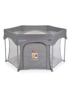 PLAYBOX utazó járóka 6szögletű SZÜRKE