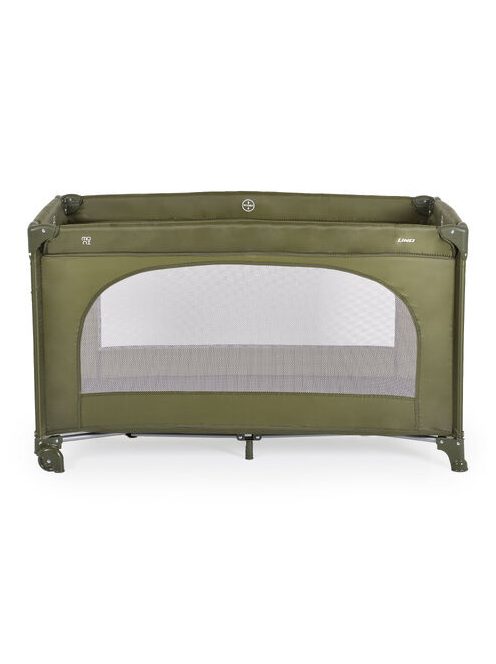 UNO utazóágy 1 szintes zippes kibújóval ZÖLD 