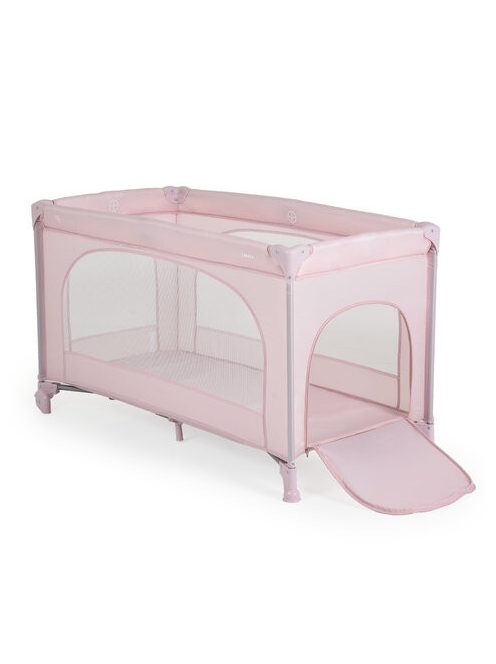 UNO utazóágy 1 szintes zippes kibújóval PINK 